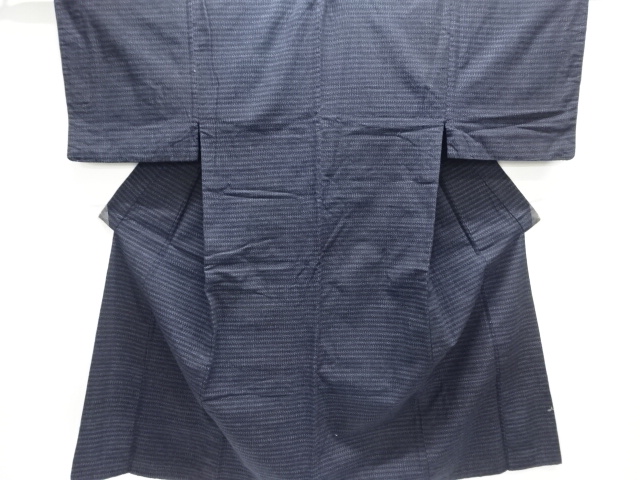 JAPANESE KIMONO / ANTIQUE MENS KIMONO / COTTON / KURUME SHOSEI KASURI